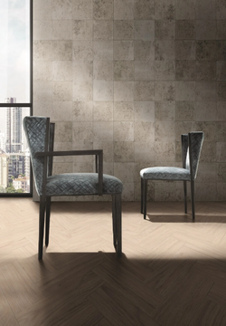 VERA - Upholstered fabric chair by Costantini Pietro - view 3